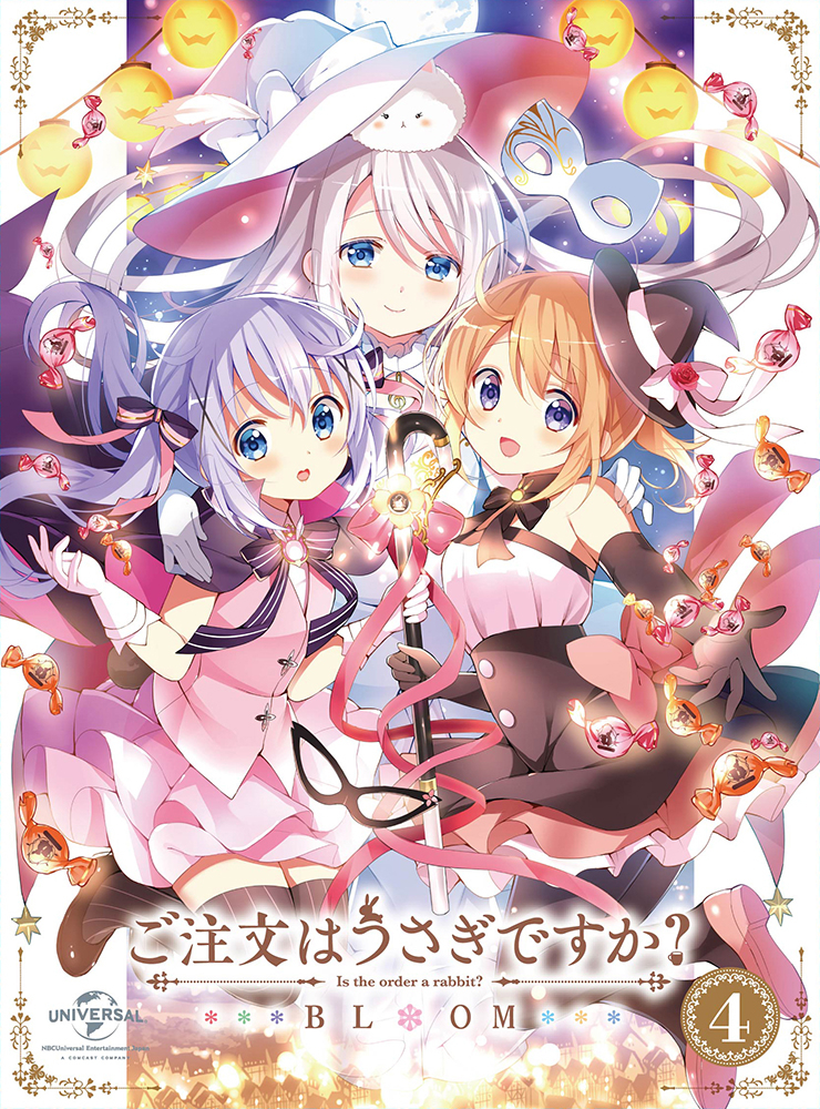 Gochuumon wa Usagi Desu ka? Bloom revela la portada de su segundo  Blu-ray/DVD — Kudasai